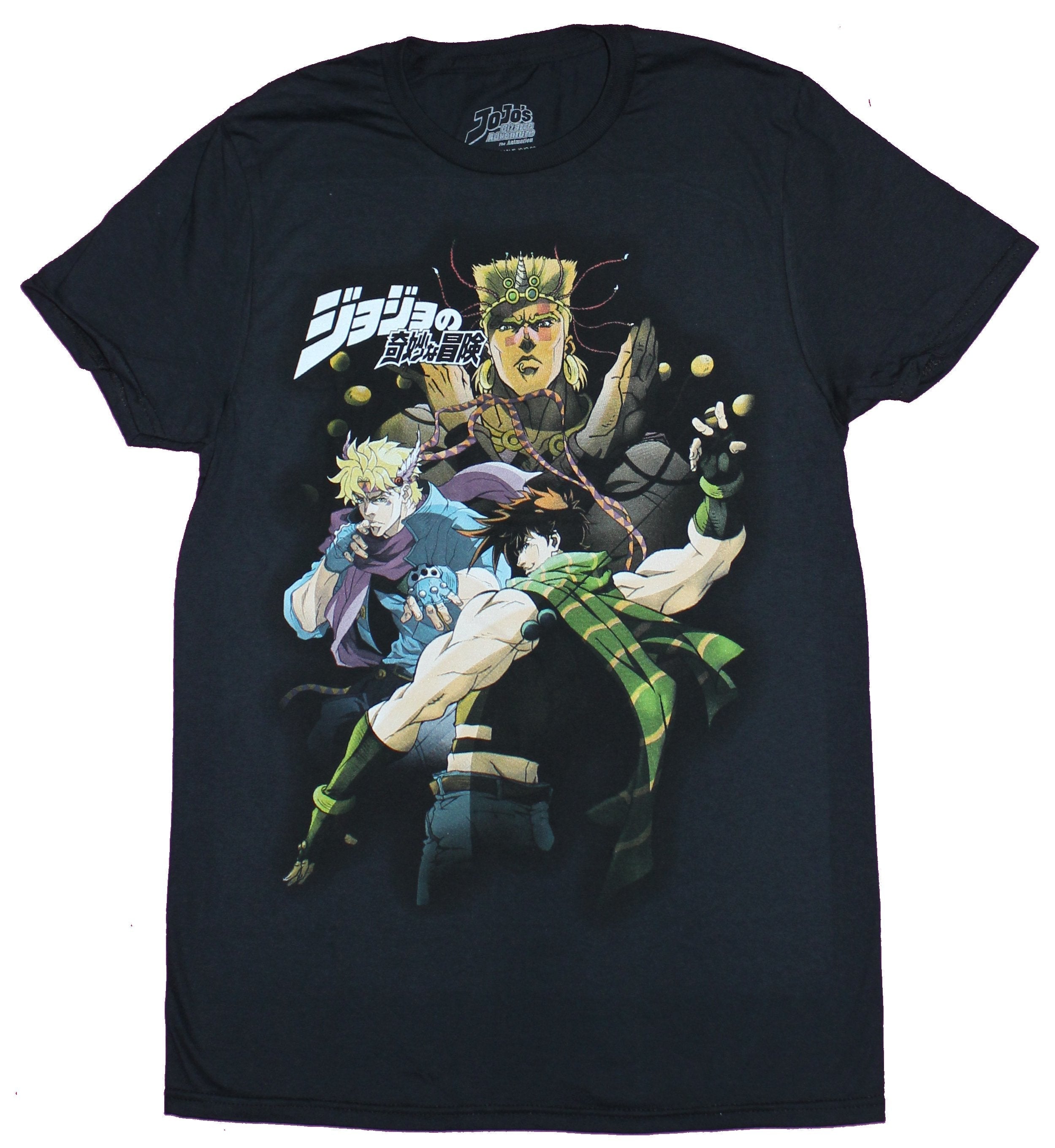 Jojo's Bizare Adventure Mens T-Shirt - Joseph Joestar in a Collage of Characters Hoodie, Sweatshirt | ZylaModa.com