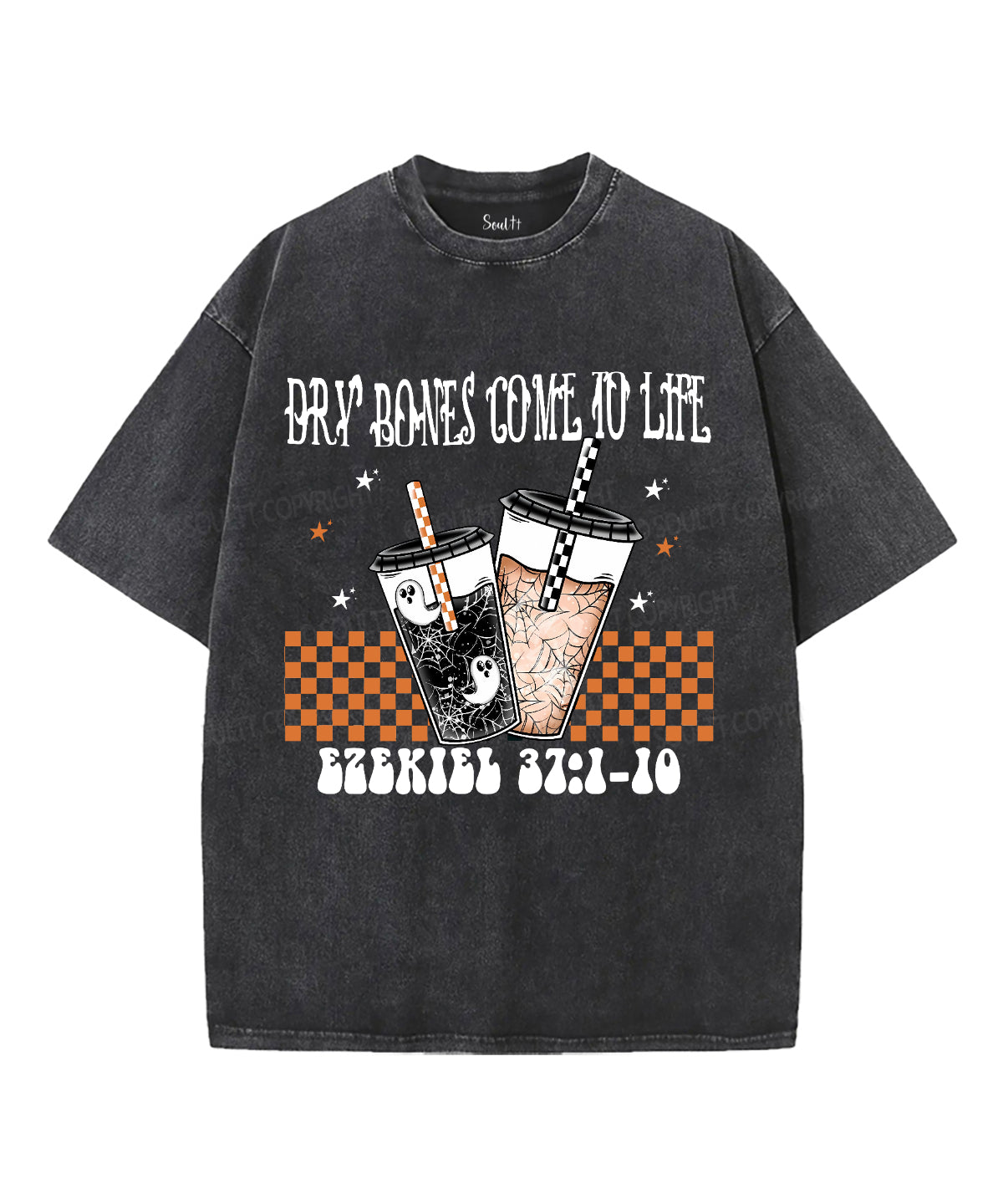 Dry Bones Come To Life Unisex Washed Christian T-shirt Style008 Hoodie, Sweatshirt | ZylaModa.com (Image 2)