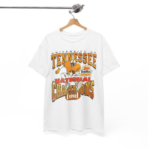 90s Vintage NCAA Football Tennessee Fiesta Bowl 1998 College Football Game Playoffs Bowl Game Logo T-Shirt Graphic Tee...
