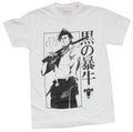 Black Clover Mens T-Shirt - Yami Sukehiro Black & White Clover Stance Image Hoodie, Sweatshirt | ZylaModa.com