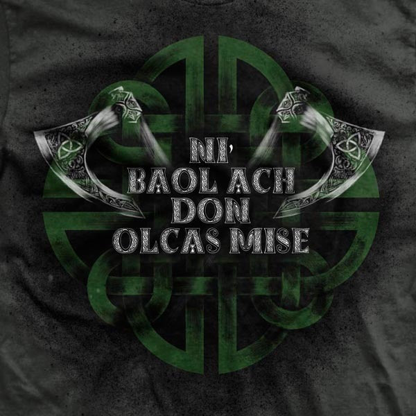Gaelic Only Evil T-Shirt Hoodie, Sweatshirt | ZylaModa.com (Image 2)