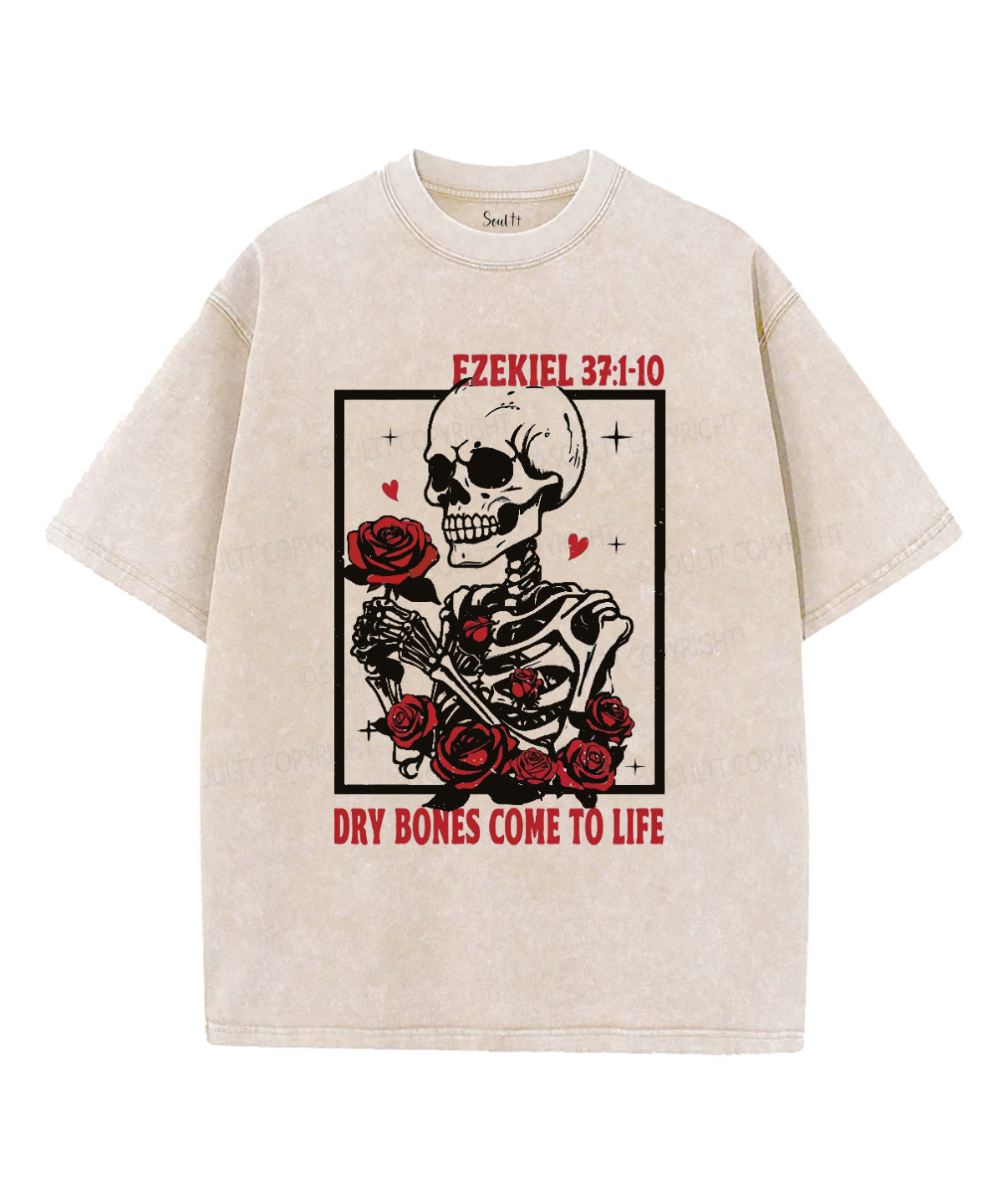 Dry Bones Come To Life Unisex Washed Christian T-shirt Style004 Hoodie, Sweatshirt | ZylaModa.com (Image 5)