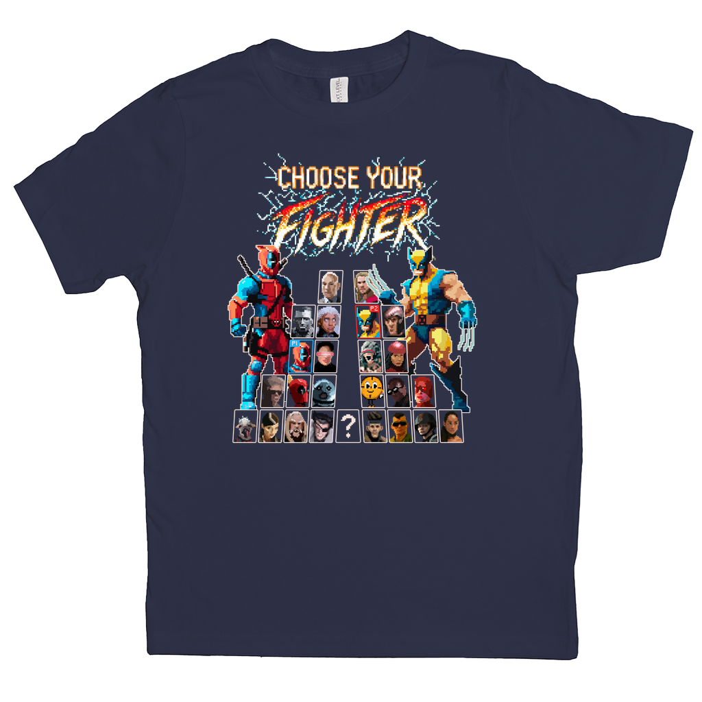 Choose Your Fighter Kid's T-Shirt Hoodie, Sweatshirt | ZylaModa.com (Image 2)