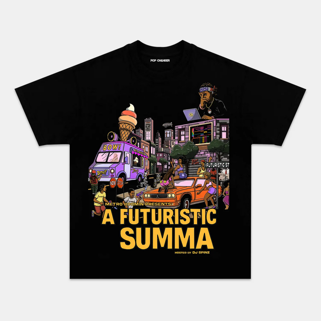 A FUTURISTIC SUMMA TEE Hoodie, Sweatshirt | ZylaModa.com (Image 1)