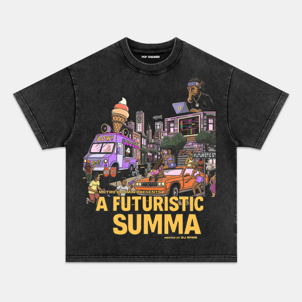 A FUTURISTIC SUMMA TEE Hoodie, Sweatshirt | ZylaModa.com (Image 2)