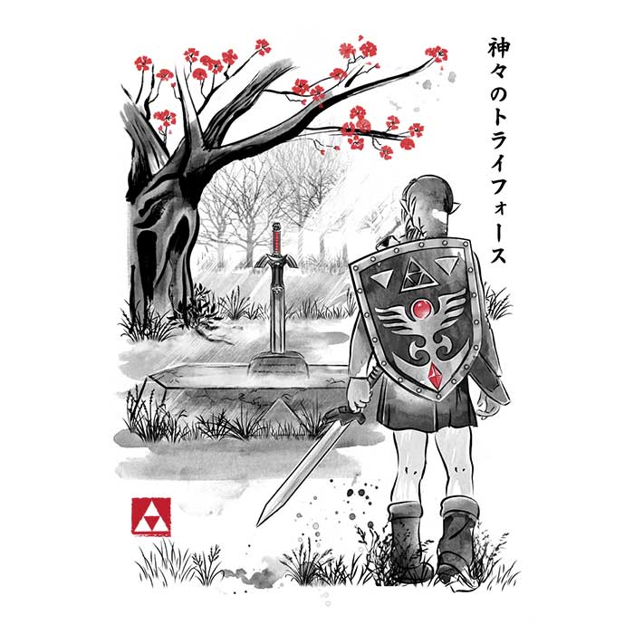 A Link to the Sumi-e - Hoodie T-Shirts, Sweatshirt | ZylaModa.com (Image 2)