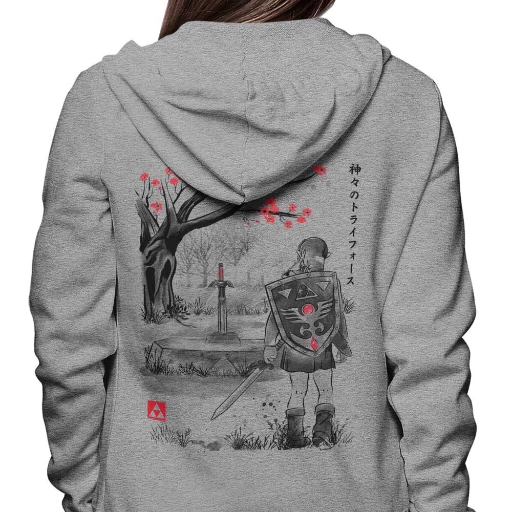 A Link to the Sumi-e - Hoodie T-Shirts, Sweatshirt | ZylaModa.com (Image 3)