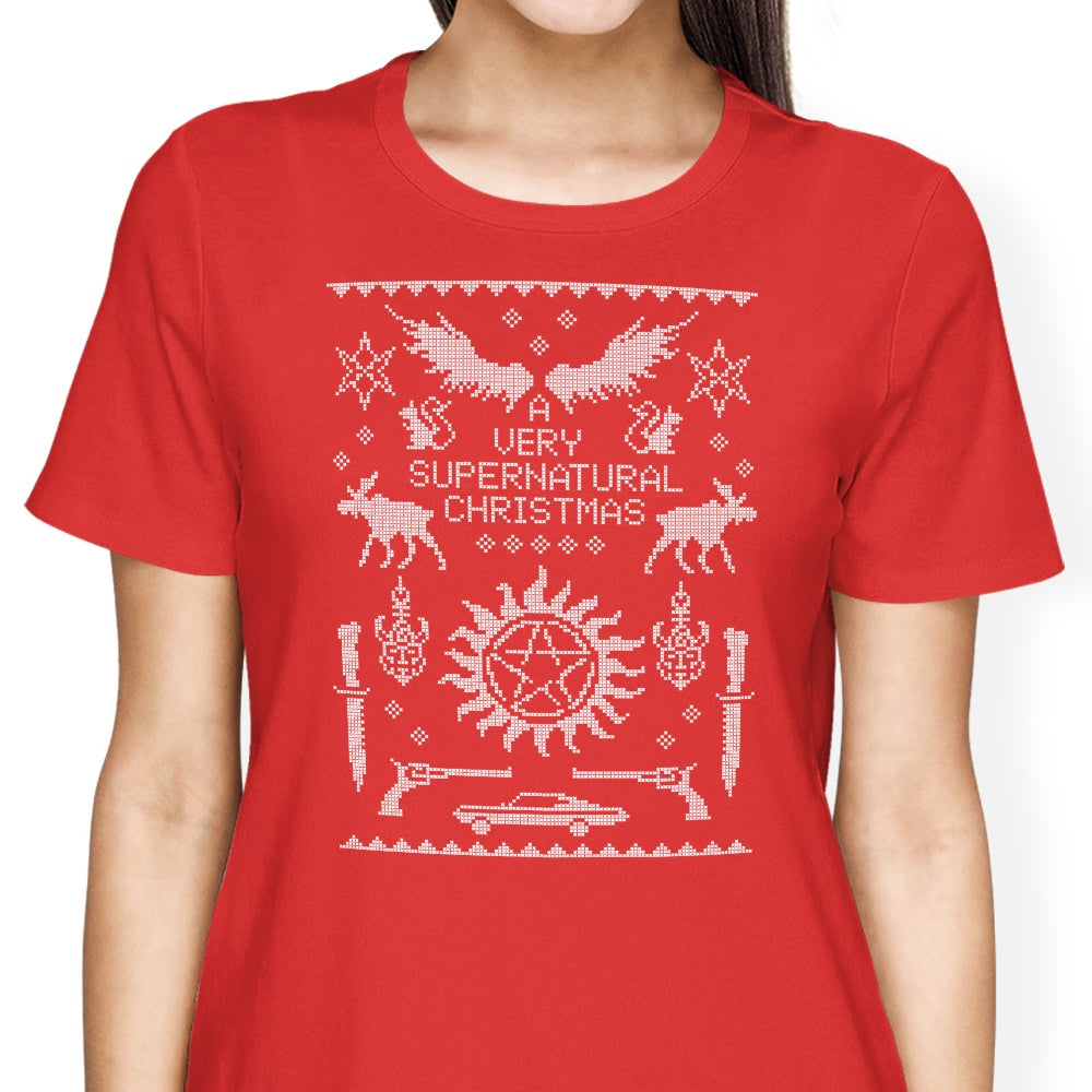 A Very SPN Sweater - Women's Apparel T-Shirts, Hoodie, Sweatshirt | ZylaModa.com (Image 2)