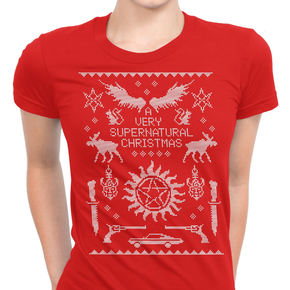 A Very SPN Sweater - Women's Apparel T-Shirts, Hoodie, Sweatshirt | ZylaModa.com (Image 1)