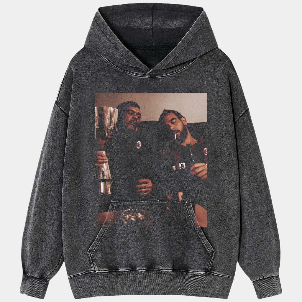 A.C. Milan Tee Hoodie, Sweatshirt | ZylaModa.com (Image 2)