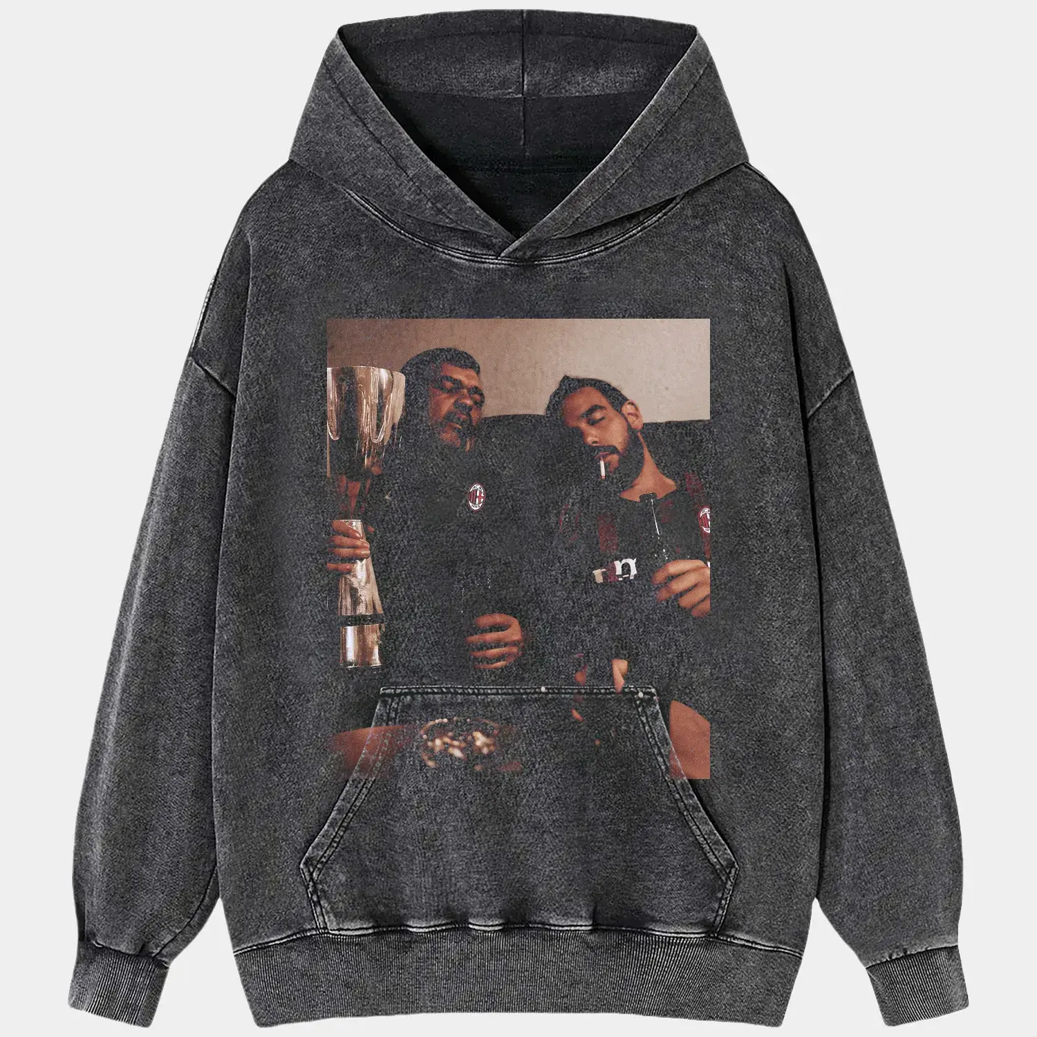 A.C. Milan Tee Hoodie, Sweatshirt | ZylaModa.com (Image 2)