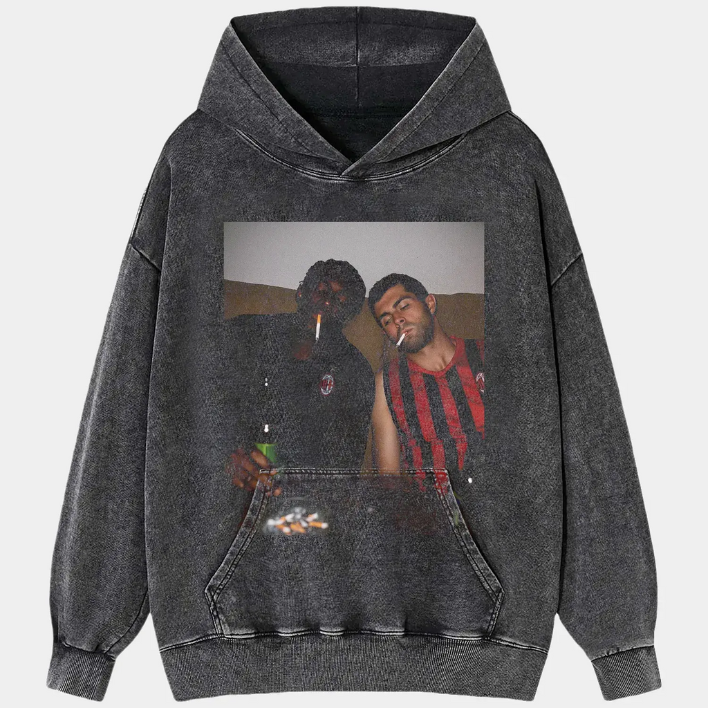 A.C. Milan V3 Tee Hoodie, Sweatshirt | ZylaModa.com (Image 2)
