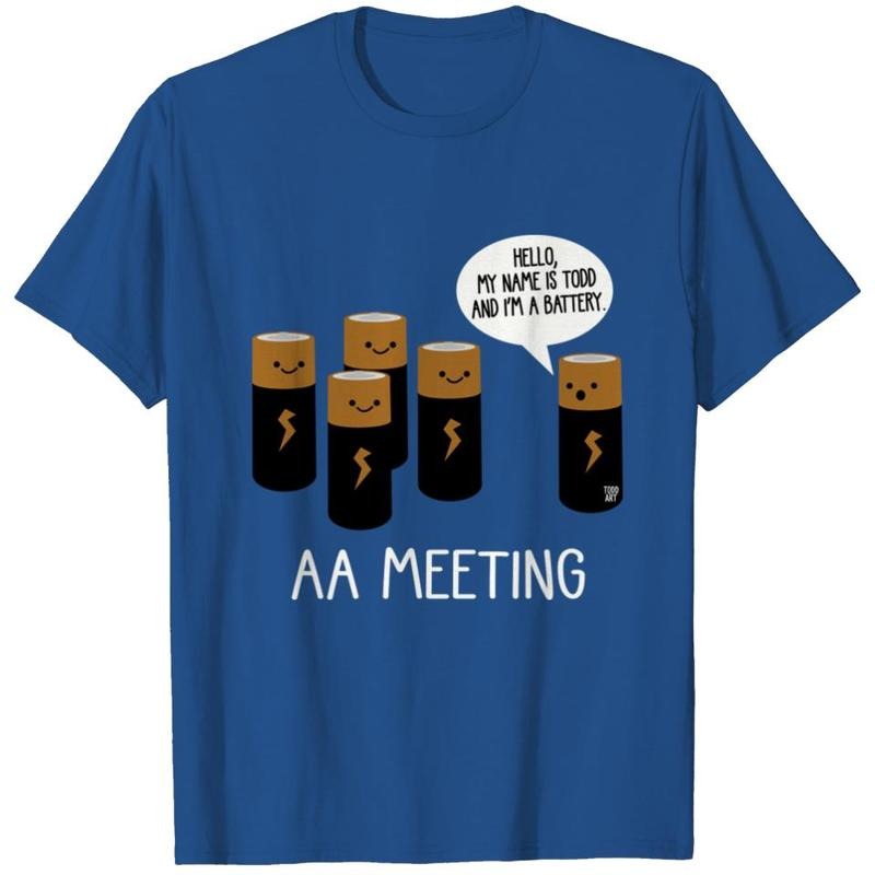 AA MEETING - Funny - T-Shirt  T-shirt, sweater and Hoodie Sweatshirt | ZylaModa.com