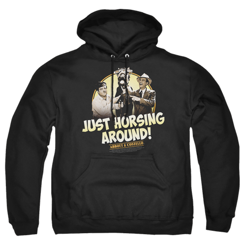 Abbott and Costello Horsing Around - Pullover Hoodie T-Shirts, Sweatshirt | ZylaModa.com
