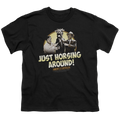 Abbott and Costello Horsing Around - Youth T-Shirt (Ages 8-12) Hoodie, Sweatshirt | ZylaModa.com