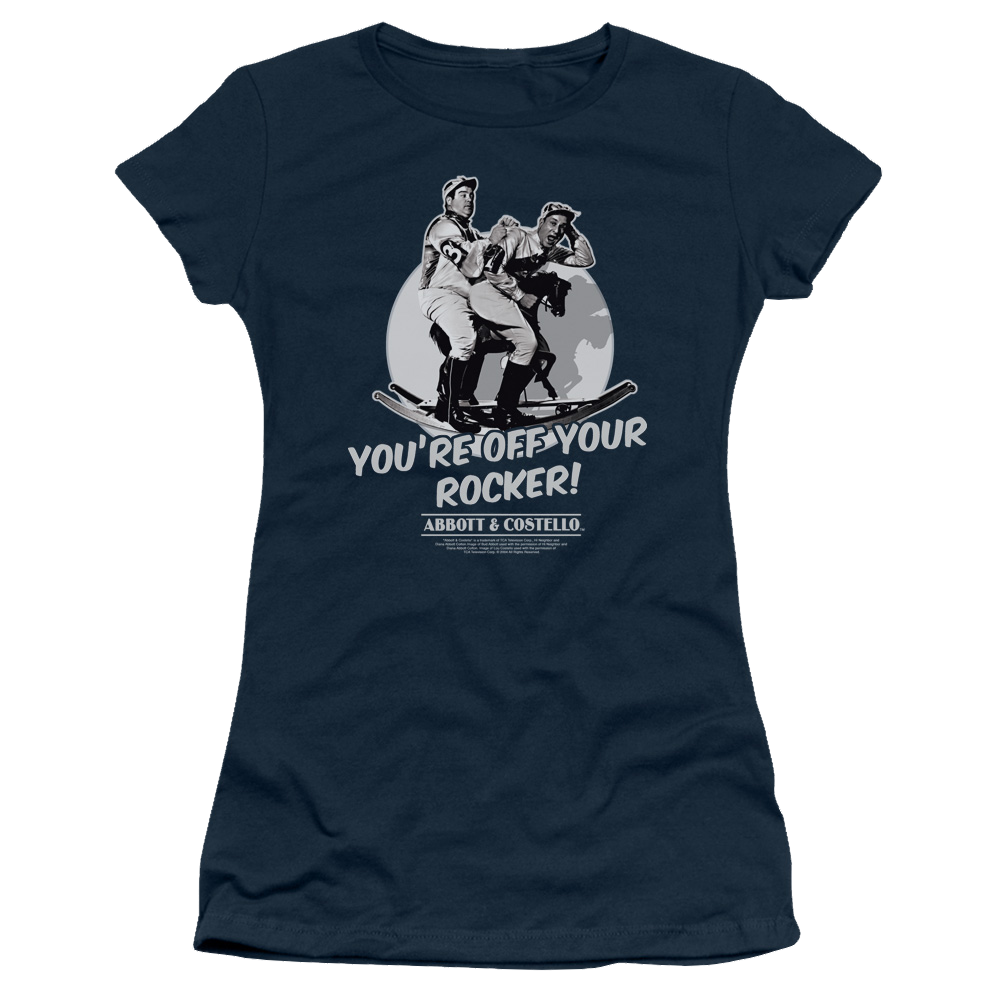 Abbott and Costello Off Your Rocker - Juniors T-Shirt Hoodie, Sweatshirt | ZylaModa.com
