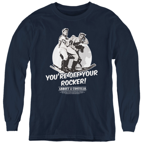 Abbott & Costello Off Your Rocker - Youth Long Sleeve T-Shirt Hoodie, Sweatshirt | ZylaModa.com