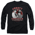 Abbott and Costello Bad Boy - Men's Long Sleeve T-Shirt Hoodie, Sweatshirt | ZylaModa.com