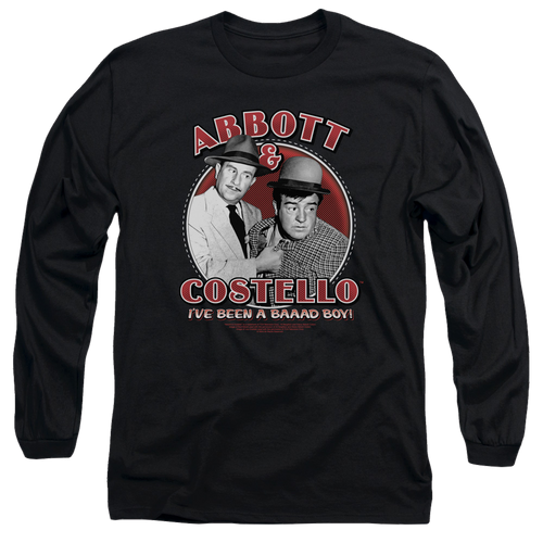Abbott and Costello Bad Boy - Men's Long Sleeve T-Shirt Hoodie, Sweatshirt | ZylaModa.com