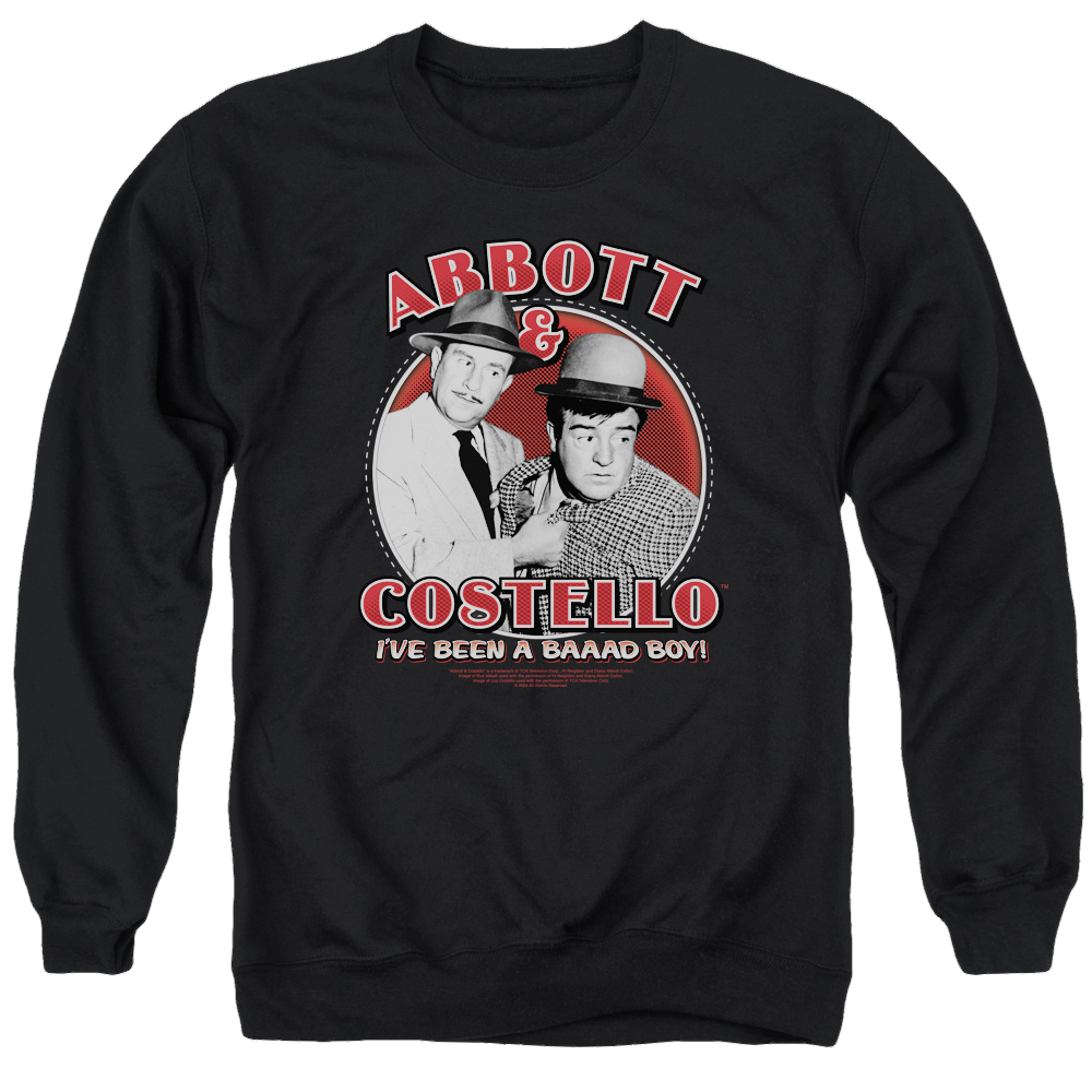 Abbott and Costello Bad Boy - Men's Crewneck Sweatshirt T-Shirts, Hoodie | ZylaModa.com