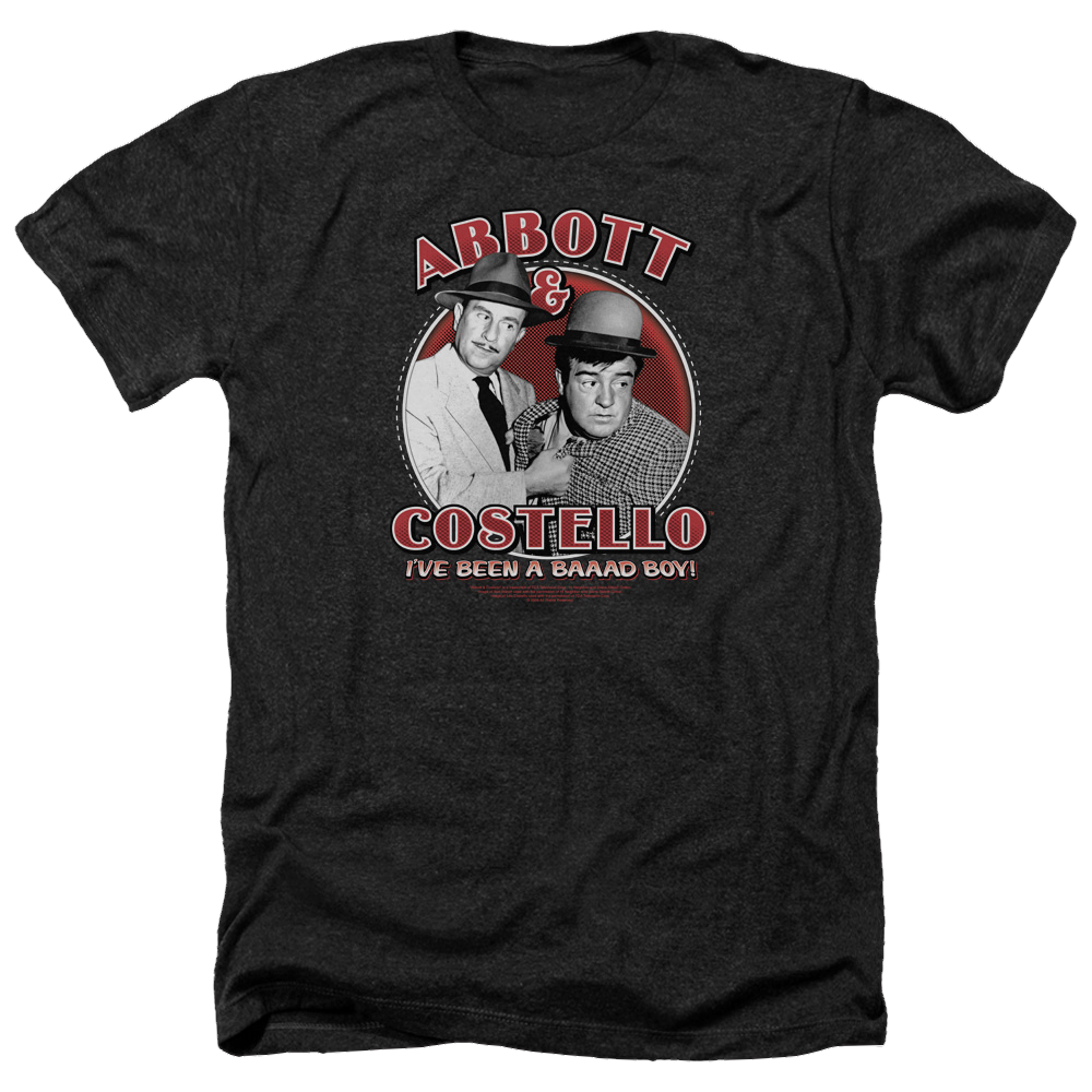 Abbott and Costello Bad Boy - Men's Heather T-Shirt Hoodie, Sweatshirt | ZylaModa.com