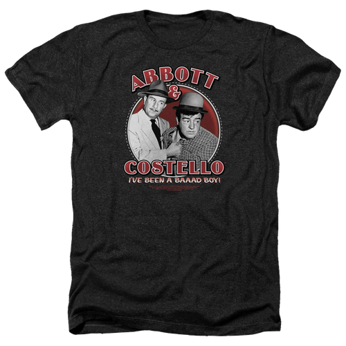 Abbott and Costello Bad Boy - Men's Heather T-Shirt Hoodie, Sweatshirt | ZylaModa.com