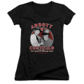 Abbott and Costello Bad Boy - Juniors V-Neck T-Shirt Hoodie, Sweatshirt | ZylaModa.com