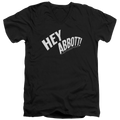 Abbott and Costello Hey Abbott - Men's V-Neck T-Shirt Hoodie, Sweatshirt | ZylaModa.com