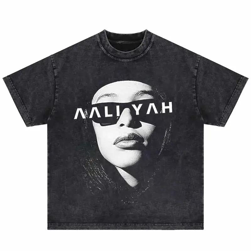 AALIYAAAH Hip Hop Streetwear T-shirt Concert Shirt 2025, Tour Fan Tee, Graphic Music Shirt Hoodie, Sweatshirt | ZylaModa.com