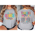 ABCD Teacher Tour Shirt, Back To School Tshirt, Funny Teacher Shirt, End of Year Shirt, Kindergarten Teacher T-shirt,...