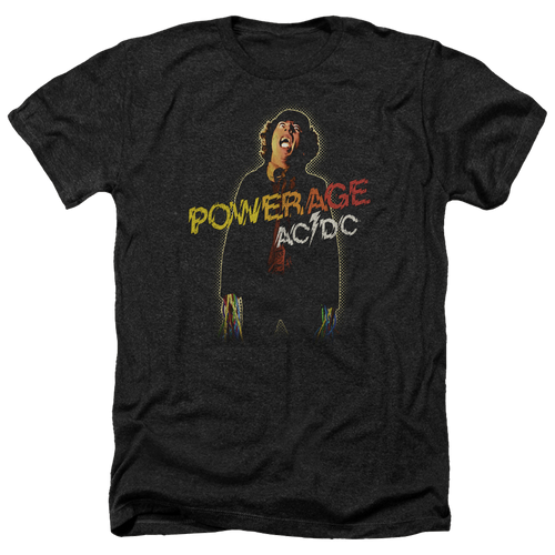 AC/DC Powerage - Men's Heather T-Shirt Hoodie, Sweatshirt | ZylaModa.com