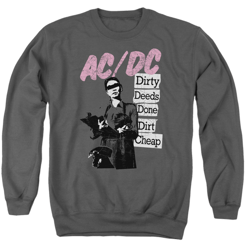 ACDC Acdc Dirty Deeds - Men's Crewneck Sweatshirt T-Shirts, Hoodie | ZylaModa.com