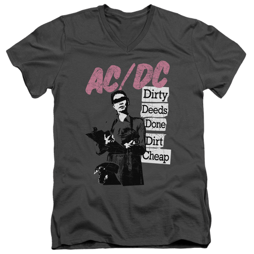 ACDC Acdc Dirty Deeds - Men's V-Neck T-Shirt Hoodie, Sweatshirt | ZylaModa.com