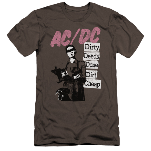 ACDC Acdc Dirty Deeds - Men's Premium Slim Fit T-Shirt Hoodie, Sweatshirt | ZylaModa.com