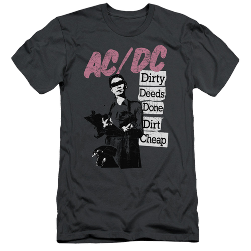 ACDC Acdc Dirty Deeds - Men's Slim Fit T-Shirt Hoodie, Sweatshirt | ZylaModa.com