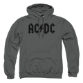 AC/DC Worn Logo - Pullover Hoodie T-Shirts, Sweatshirt | ZylaModa.com
