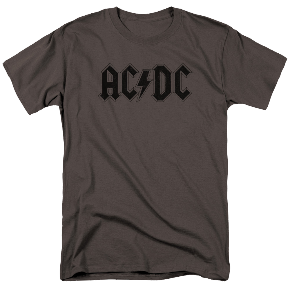 AC/DC Worn Logo - Men's Regular Fit T-Shirt Hoodie, Sweatshirt | ZylaModa.com