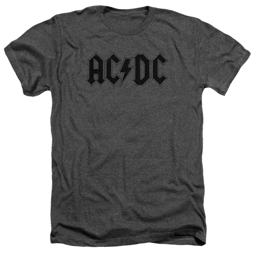 AC/DC Worn Logo - Men's Heather T-Shirt Hoodie, Sweatshirt | ZylaModa.com