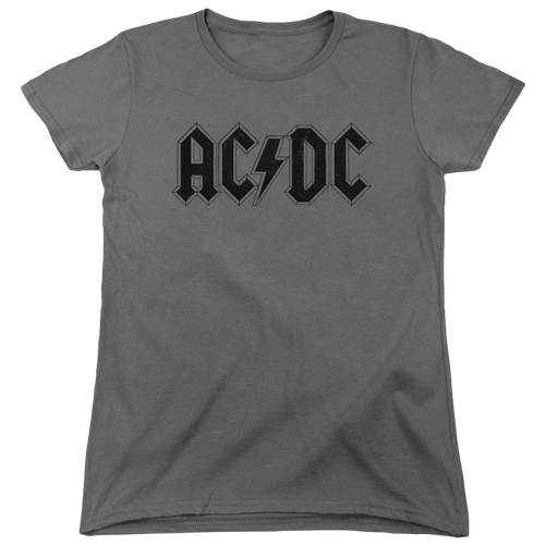 AC/DC Worn Logo - Women's T-Shirt Hoodie, Sweatshirt | ZylaModa.com