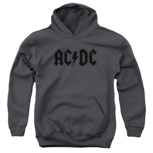 AC/DC Worn Logo - Youth Hoodie (Ages 8-12) T-Shirts, Sweatshirt | ZylaModa.com