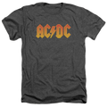 AC/DC Logo - Men's Heather T-Shirt Hoodie, Sweatshirt | ZylaModa.com