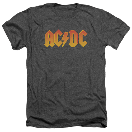 AC/DC Logo - Men's Heather T-Shirt Hoodie, Sweatshirt | ZylaModa.com