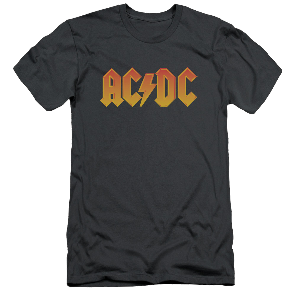 AC/DC Logo - Men's Slim Fit T-Shirt Hoodie, Sweatshirt | ZylaModa.com