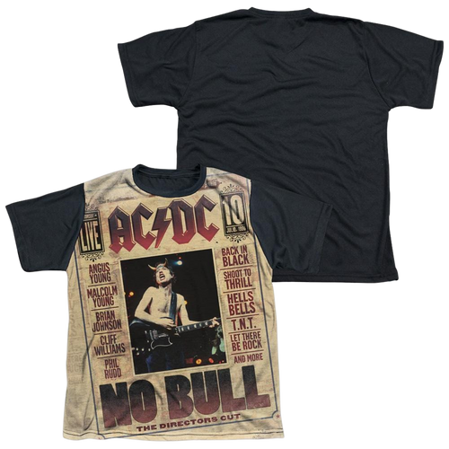 AC/DC No Bull - Youth Black Back T-Shirt (Ages 8-12) Hoodie, Sweatshirt | ZylaModa.com