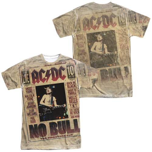 AC/DC No Bull Men's All Over Print T-Shirt Hoodie, Sweatshirt | ZylaModa.com