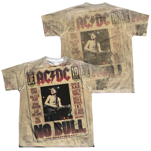 AC/DC No Bull - Youth All-Over Print T-Shirt (Ages 8-12) Hoodie, Sweatshirt | ZylaModa.com