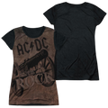 AC/DC We Salute You - Juniors Black Back T-Shirt Hoodie, Sweatshirt | ZylaModa.com
