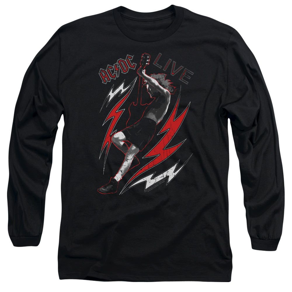 AC/DC Live Mens Long Sleeve Shirt Black Hoodie, Sweatshirt | ZylaModa.com