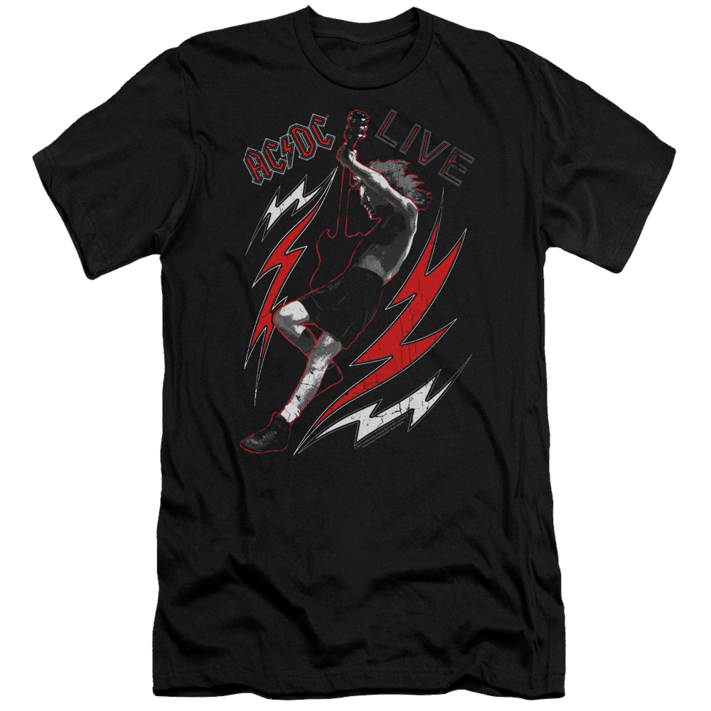AC/DC Live - Men's Premium Slim Fit T-Shirt Hoodie, Sweatshirt | ZylaModa.com