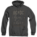 Acdc Rock Label - Heather Pullover Hoodie T-Shirts, Sweatshirt | ZylaModa.com